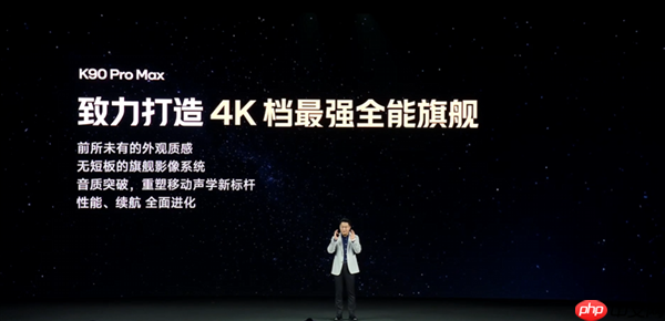 3999元起4K+通杀！REDMI K90 Pro Max发布：首发2.1三扬、潜望长焦