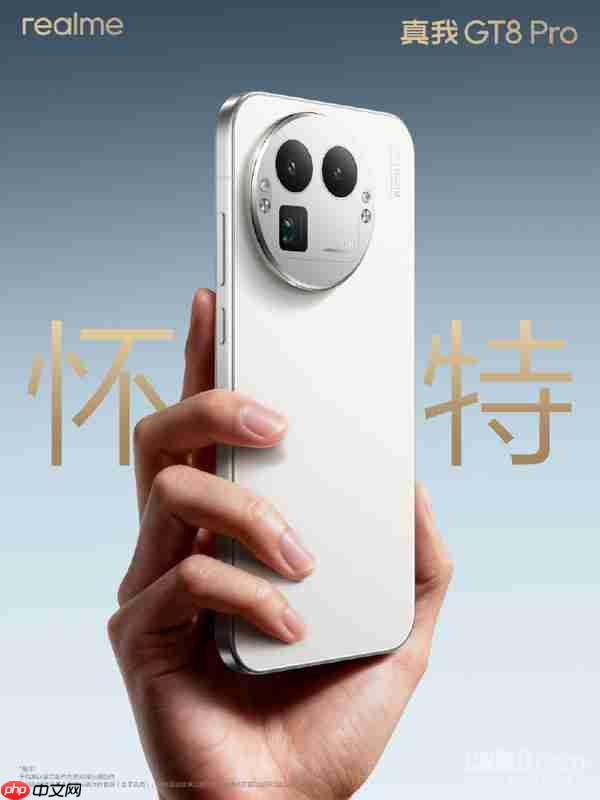 真我GT8 Pro外观正式公布！首发机械拼装设计 下周见