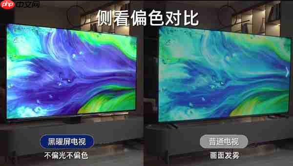 100寸电视怎么选  认准黑曜屏和芯片