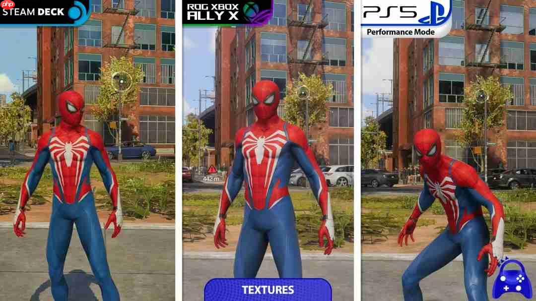 《漫威蜘蛛侠2》画面对比：Xbox Ally X超越Steam Deck