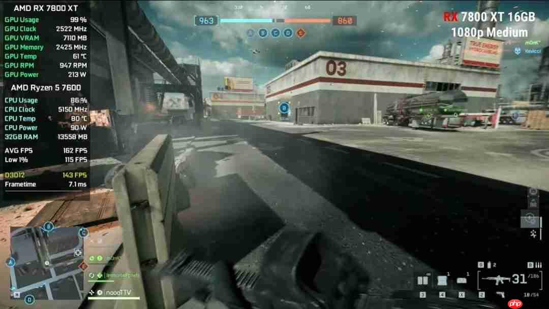 一帧能玩 三帧电竞！ 博主测试各主流显卡运行《战地6》帧数