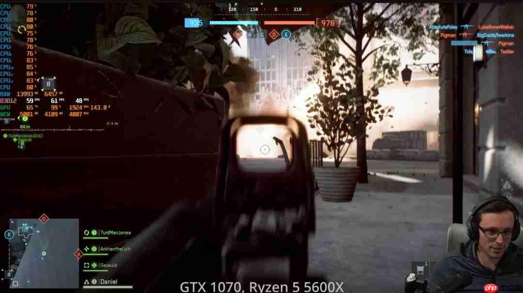 《战地6》优化贼好 将近10年的GTX 1070也能流畅2K玩