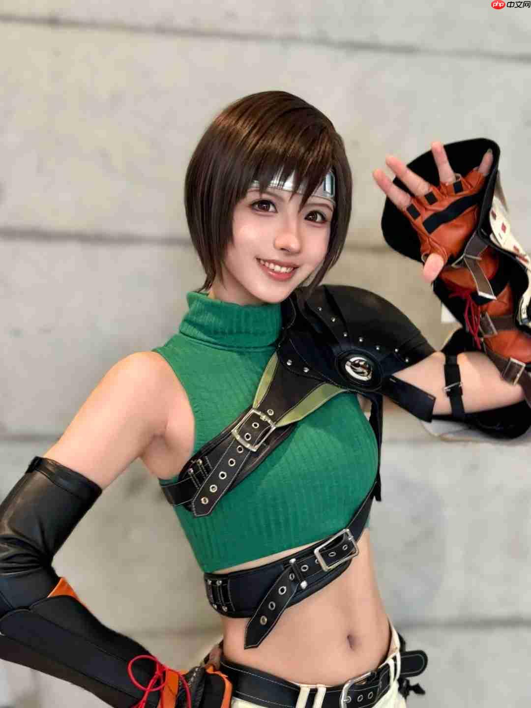 就是本人！日本美女COS《最终幻想7》尤菲超还原！