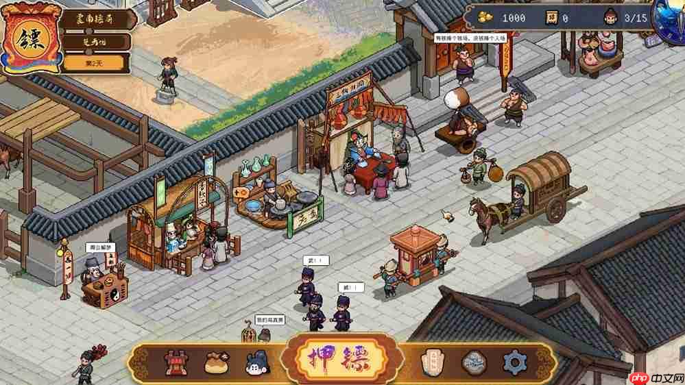 不会武功，如何执掌天下第一镖局？像素模拟经营RPG《三分保平安》试玩Demo上线