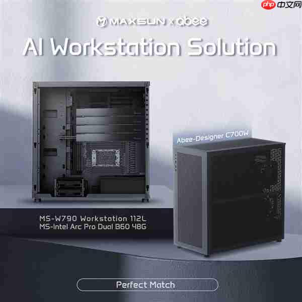 铭瑄首秀水冷版Intel锐炫Pro Dual B60专业显卡：双GPU 48GB显存 居然单插槽