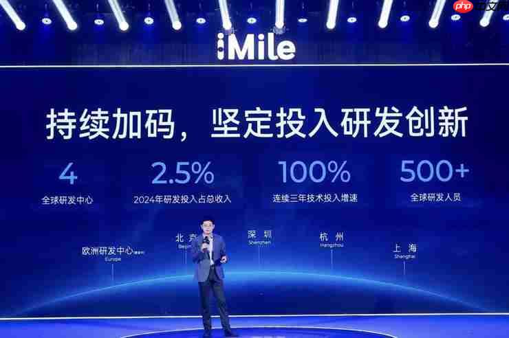 iMile全球首发「1+5+X」物流产品体系， 智慧物流驱动配送革新