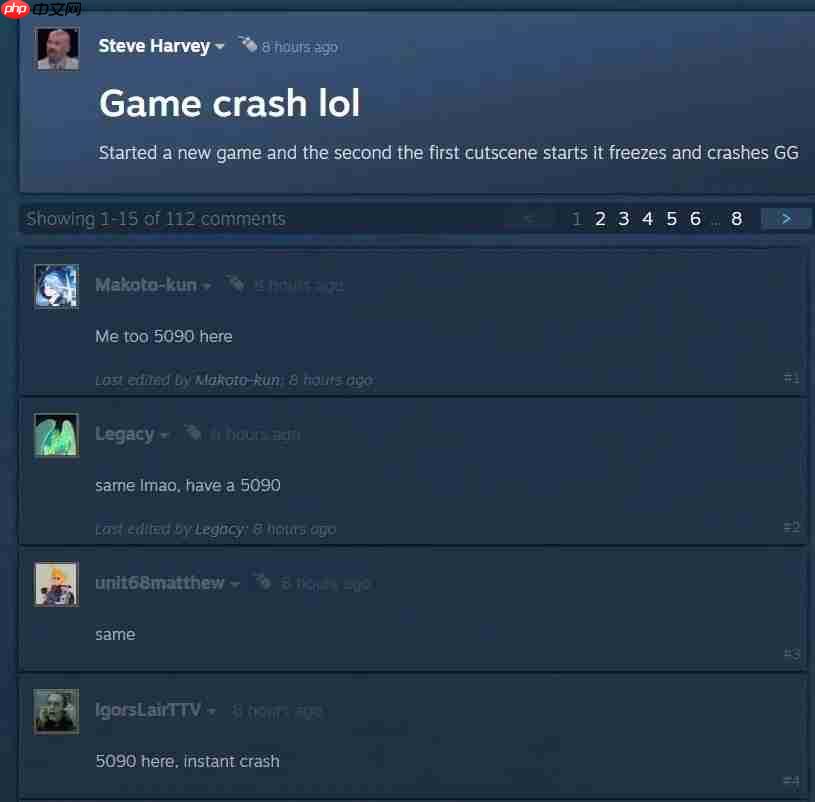 《寂静岭f》在5090上崩溃！用顶级显卡还享受不了