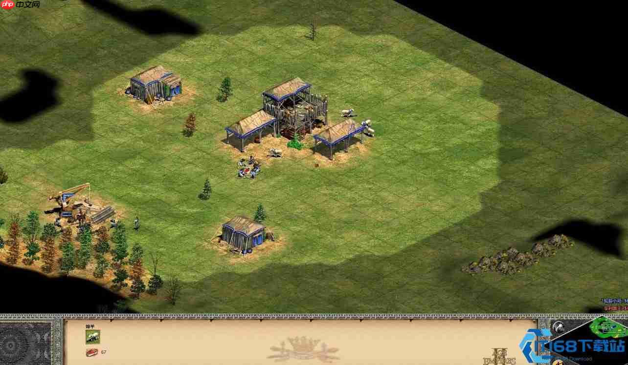 帝国时代肉马压制流指南：零黄金撬动战局的艺术