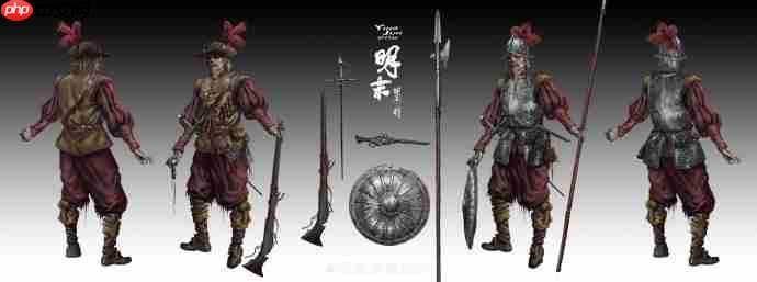 《明末：渊虚之羽》概念原画图公布！包含未登场角色