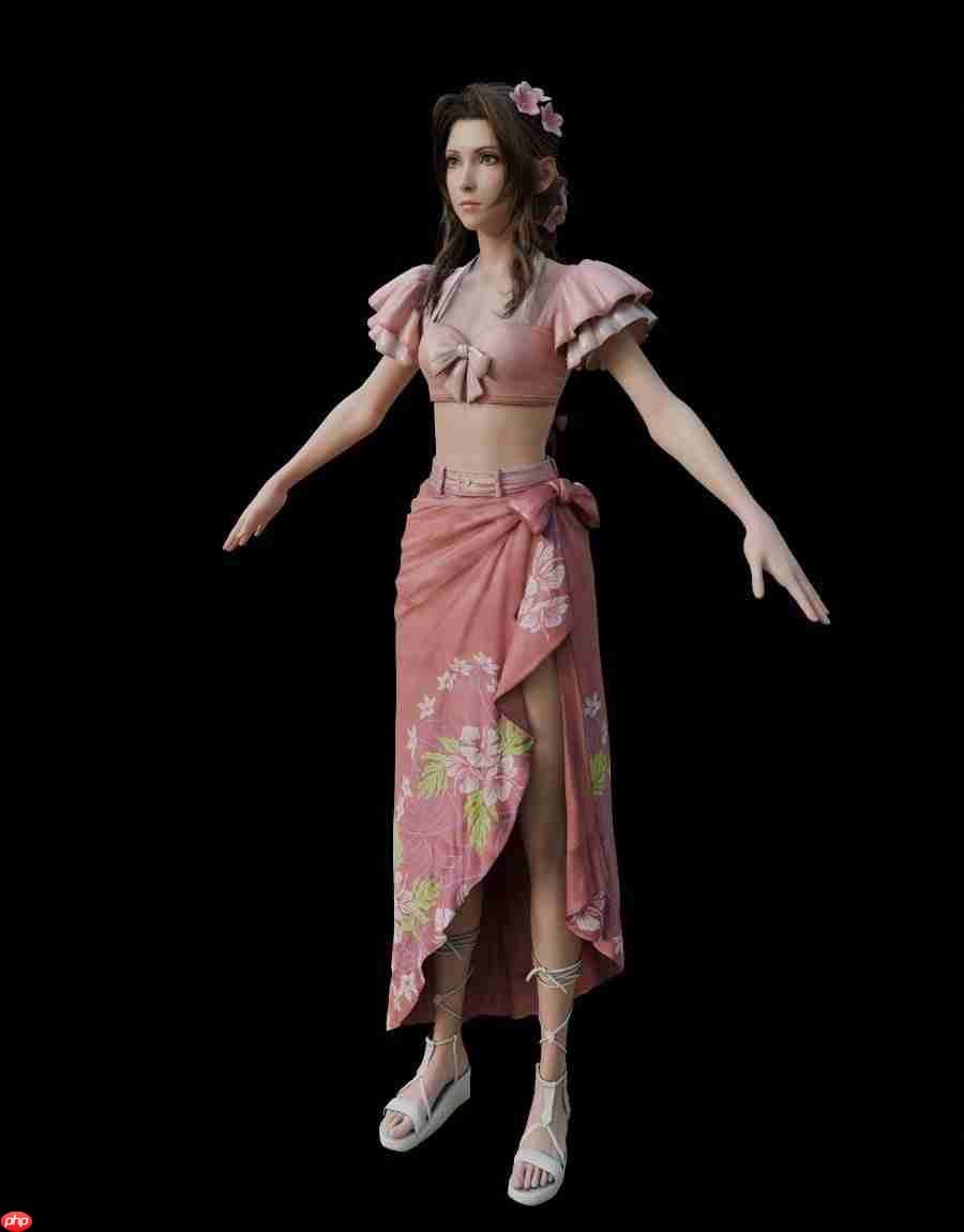 《最终幻想7：重生》爱丽丝新3D美图 非常吸睛