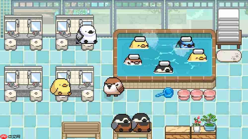 温泉馆新伙伴！《线条小狗：动物温泉》免费DLC更新现已上线