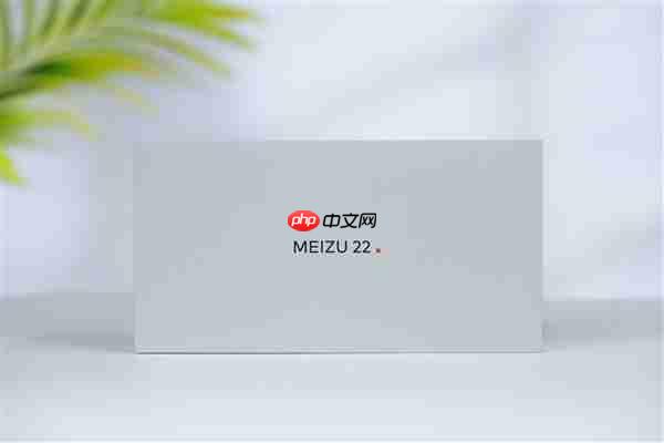 行业唯一四等边白面板！魅族22图赏