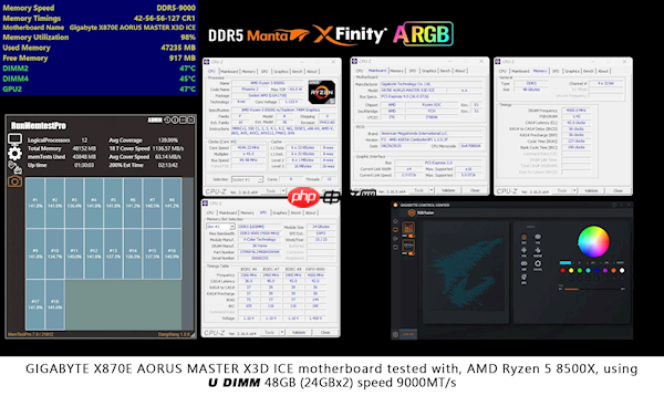 全何发布全球首款自带OLED屏幕的内存！开机就显示6大参数