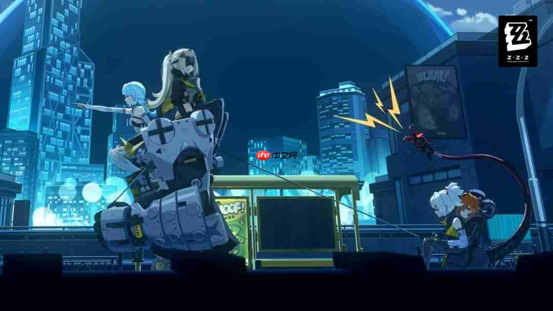 《绝区零》席德主题壁纸欣赏 小脚踹到敌人脸上