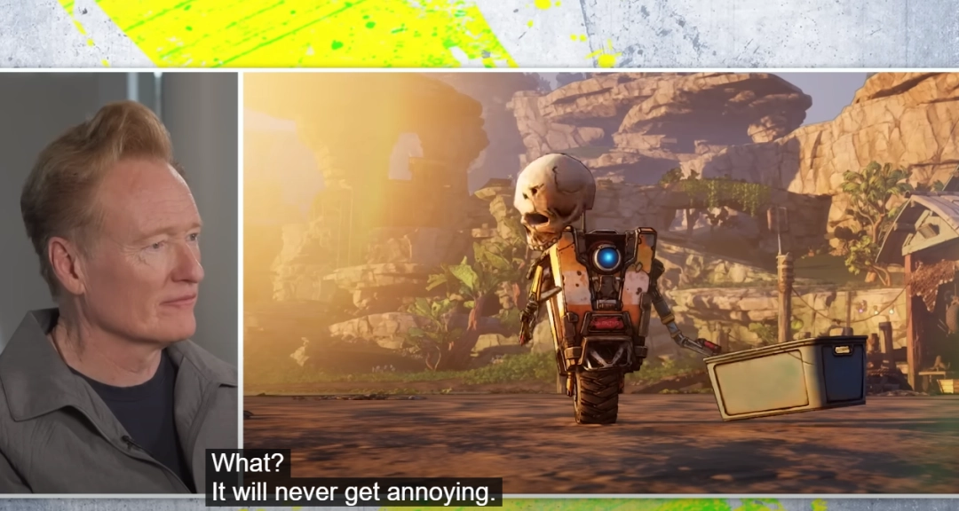 知名脱口秀主持人试玩《无主之地4》：小吵闹太吵了