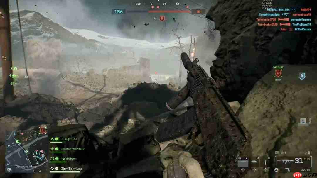 和《战地1》一样 《战地6》的武器上也能堆积淤泥