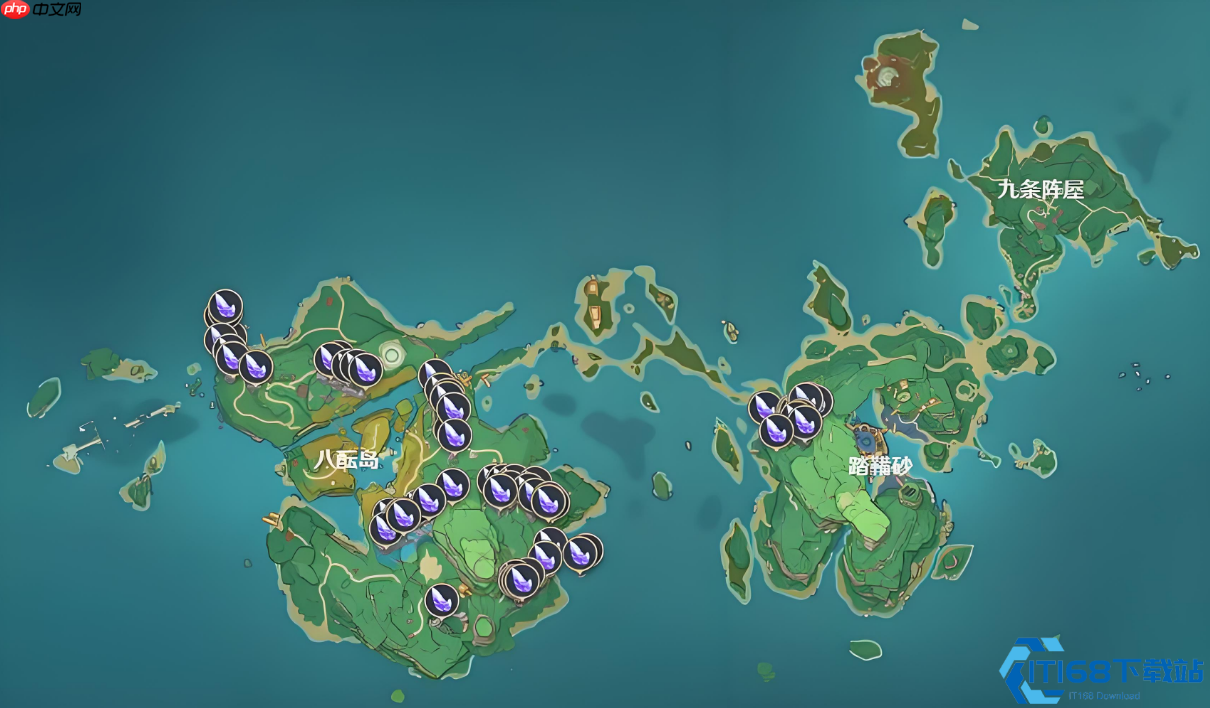 稻妻晶化骨髓速刷路线大全：66个点位高效采集指南