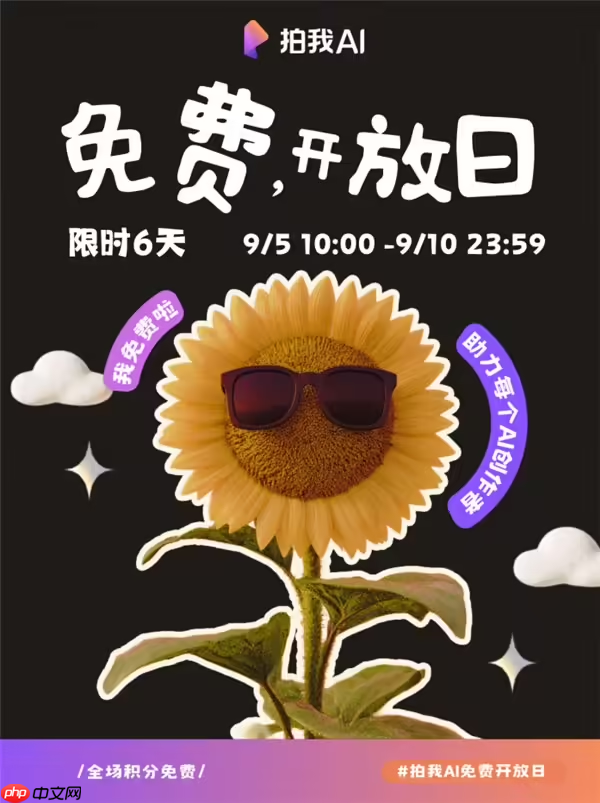 拍我ai接入谷歌 nano banana，限时免费使用