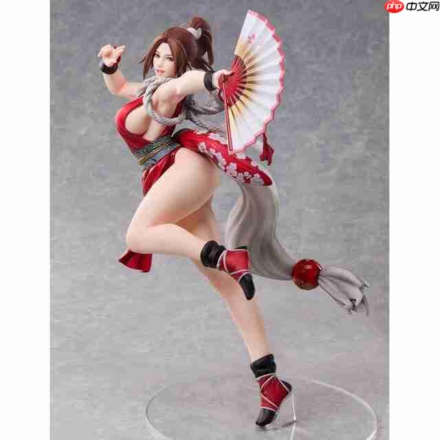 《饿狼传说》不知火舞全新高端雕像 传统清凉装性感无双