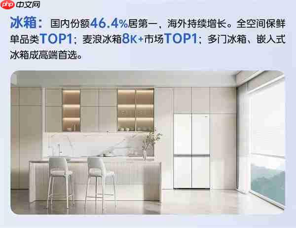 海尔冰箱H1逆周期增长至46.4%  吃掉了谁的份额
