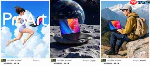 佳作集锦｜华硕ProArt RTX 50 Studio笔记本AIGC创意大赛直击