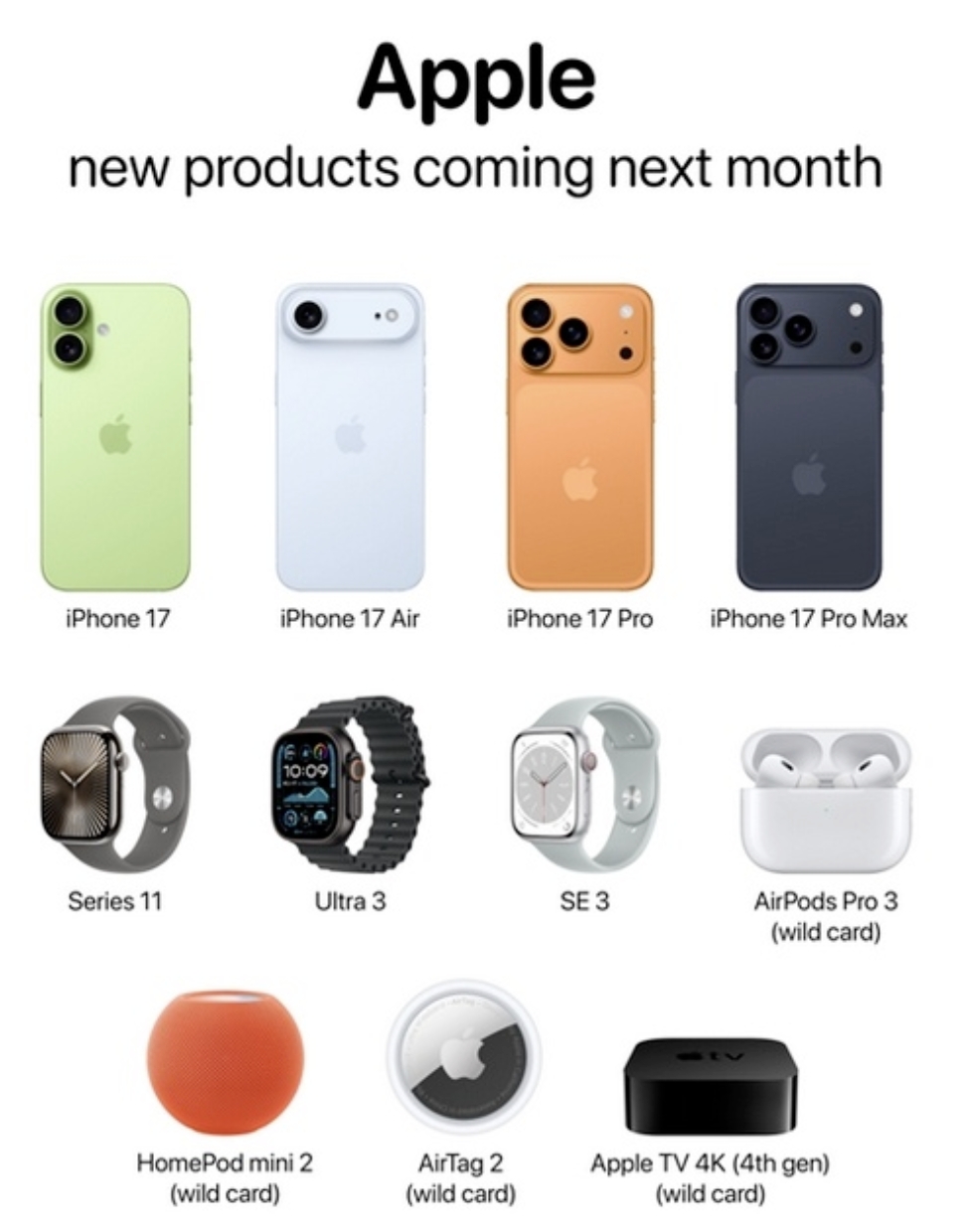 iphone17全系价格曝光：苹果或将停售7款产品 - php中文网