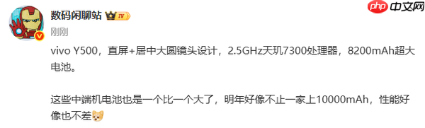 明年至少有两款10000mAh手机发布 难道是荣耀和真我？