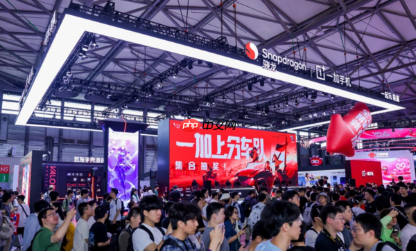 一加携风驰游戏内核亮相CJ2025 高通高管亲临展台