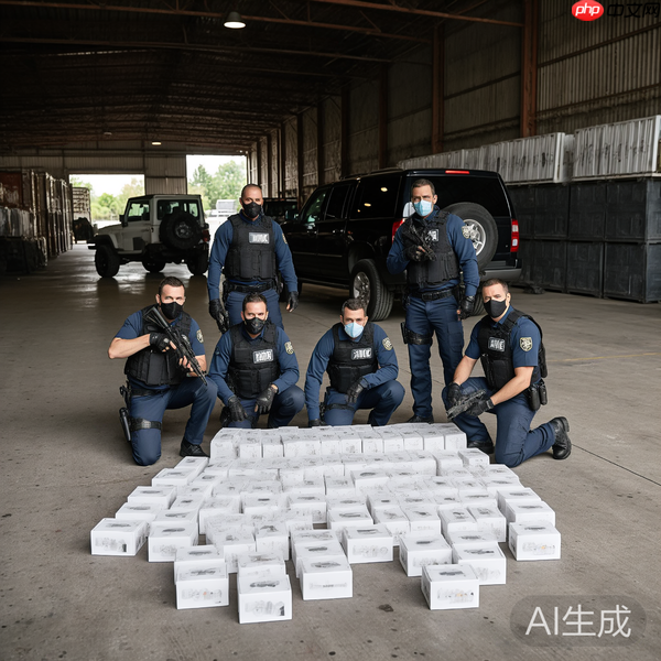 假扮FBI特工！犯罪团伙持枪劫走物流中心200部iPhone