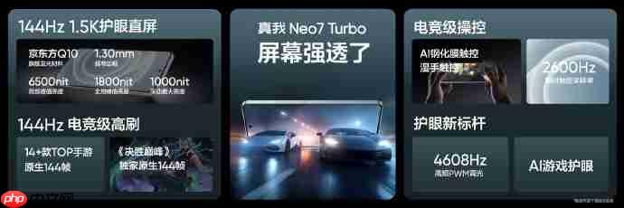 真我史上最强Neo，强悍小透明真我Neo7 Turbo起售价1999元！