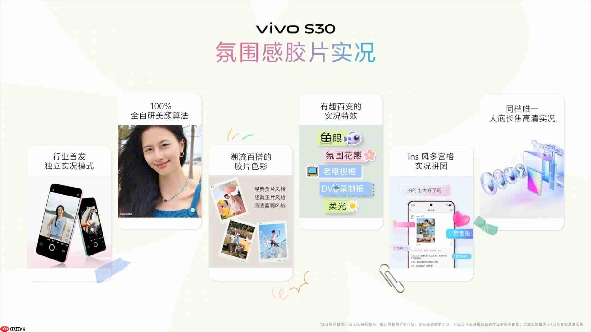 vivo S30系列发布，多彩果味，夏日live首选！