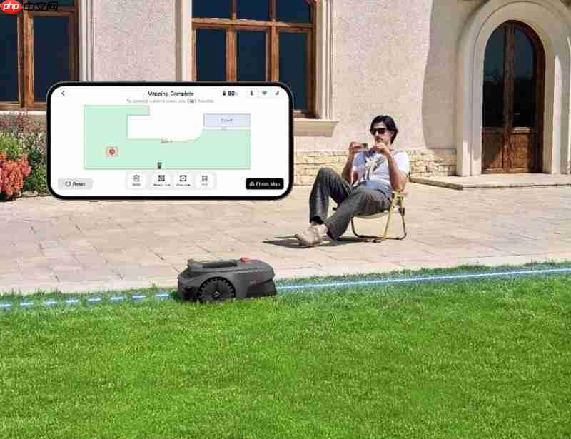 MOVAViAX系列以AI双目视觉技术革新庭院割草方式