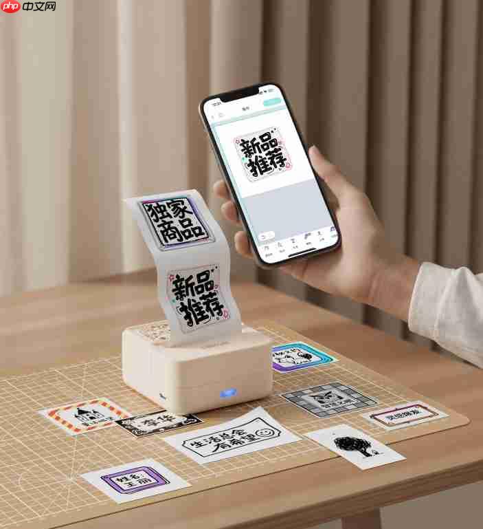 有了乐立克AI标签机，分类变表达，收纳成创作