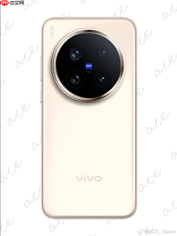 vivo X300 Pro外观和配置曝光 设计小改 配7000mAh电池