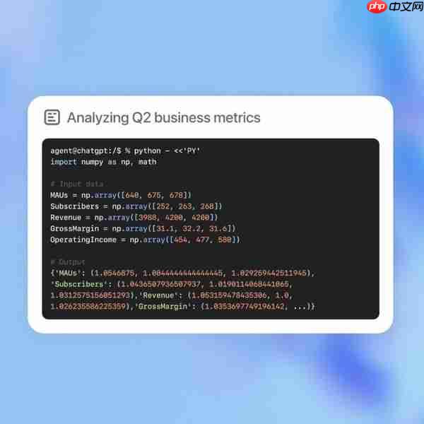 OpenAI推出ChatGPT Agent 可以自动执行复杂任务