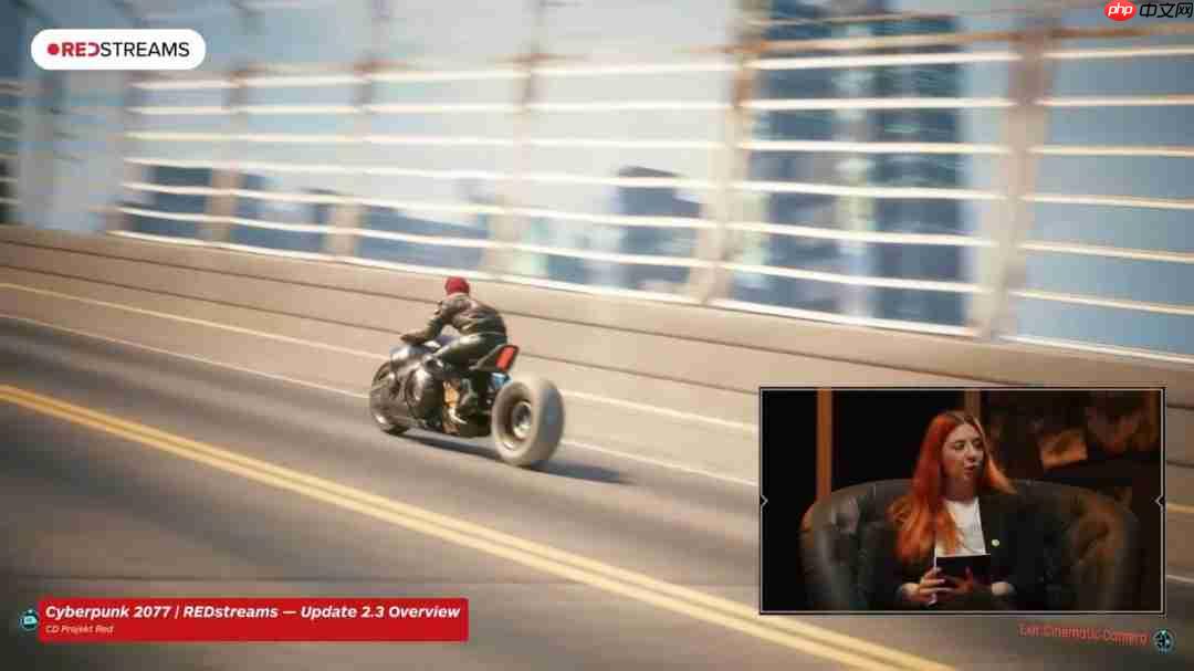 《赛博朋克2077》2.3版更新视频 晶彩车衣智动驾驶