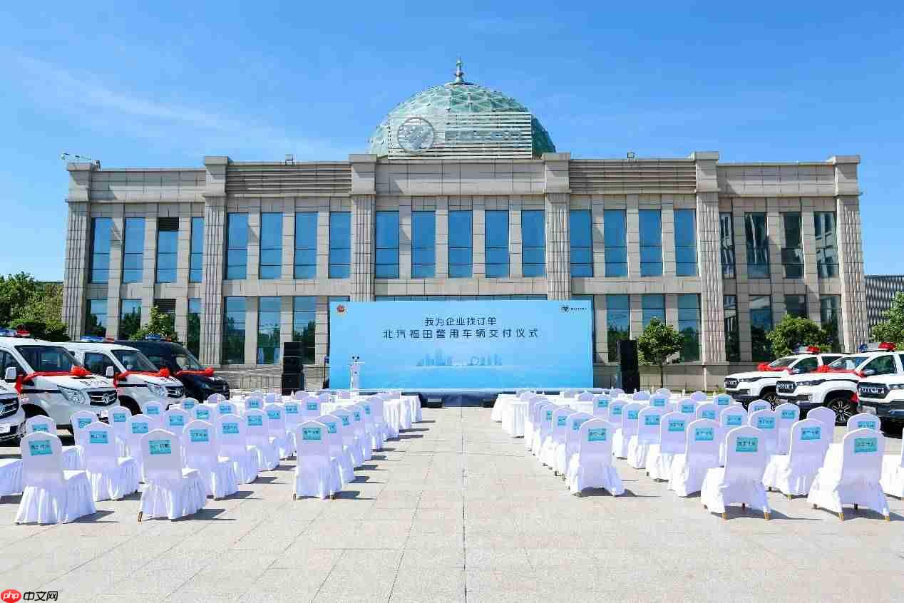 硬核科技赋能智慧警务建设图雅诺警用车、风景警用车批量交付