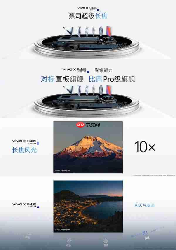 vivo X Fold 5发布：全球最轻大折叠屏 顶配售9499元