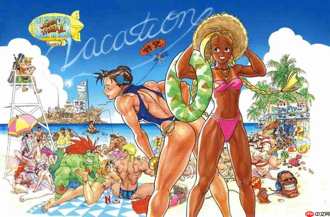 《街头霸王6》泳装造型8月5日上线！嘉米春丽经典复刻！