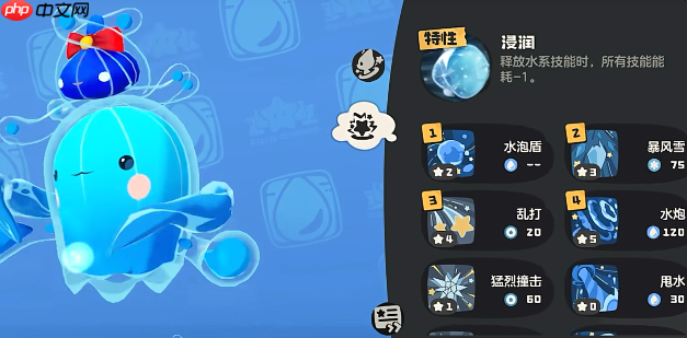 洛克王国水蓝蓝技能搭配全攻略：化身水系战神