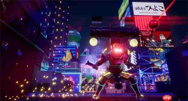 赛博朋克砍杀新作《东京地下杀手》 亮相Steam新品节