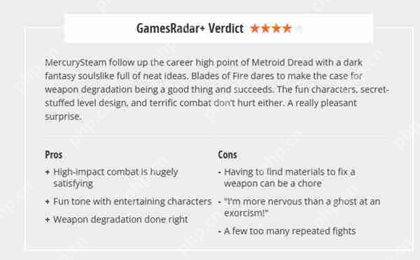 《烈焰之刃》媒体评分解禁 IGN 5分表示枯燥乏味