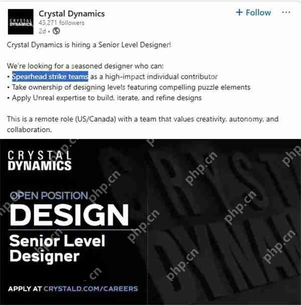 《古墓丽影》系列新作开发或将完成 现已开始打磨