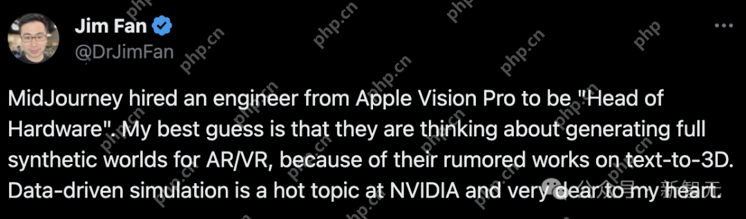 苹果Vision Pro硬件大佬被挖角，Midjourney布局VR头显？未来将发布AI生成3D世界引擎