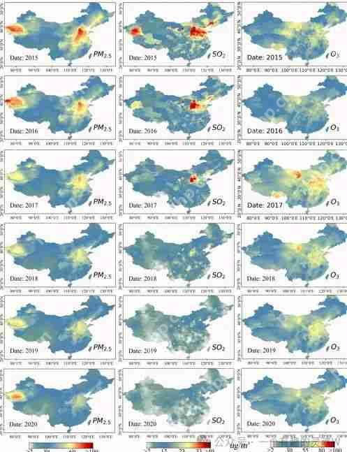 MuAP多种大气污染物空间分布数据集2021-2023共享-NO2