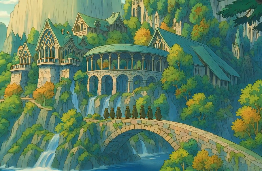 ChatGPT生成宫崎骏风《指环王》预告片!马斯克都赞叹