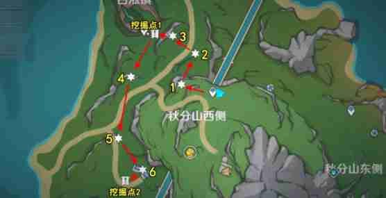 《原神》4.3秘宝迷踪第一天宝藏位置及获取方法指南