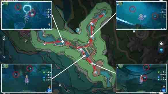 《原神》4.7版本幽光星星采集路线介绍