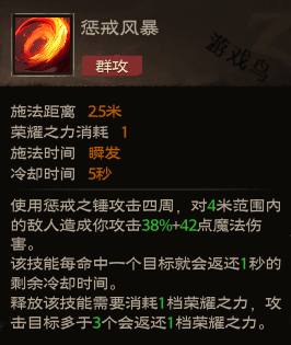 塔瑞斯世界圣骑士技能和天赋秘技详解