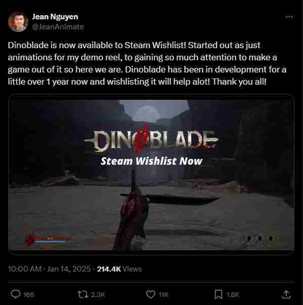 恐龙之刃（Dinoblade）：从3D动画到动作角色扮演游戏的华丽蜕变